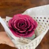 Gift wrap metal rose Gift Steel Rose
